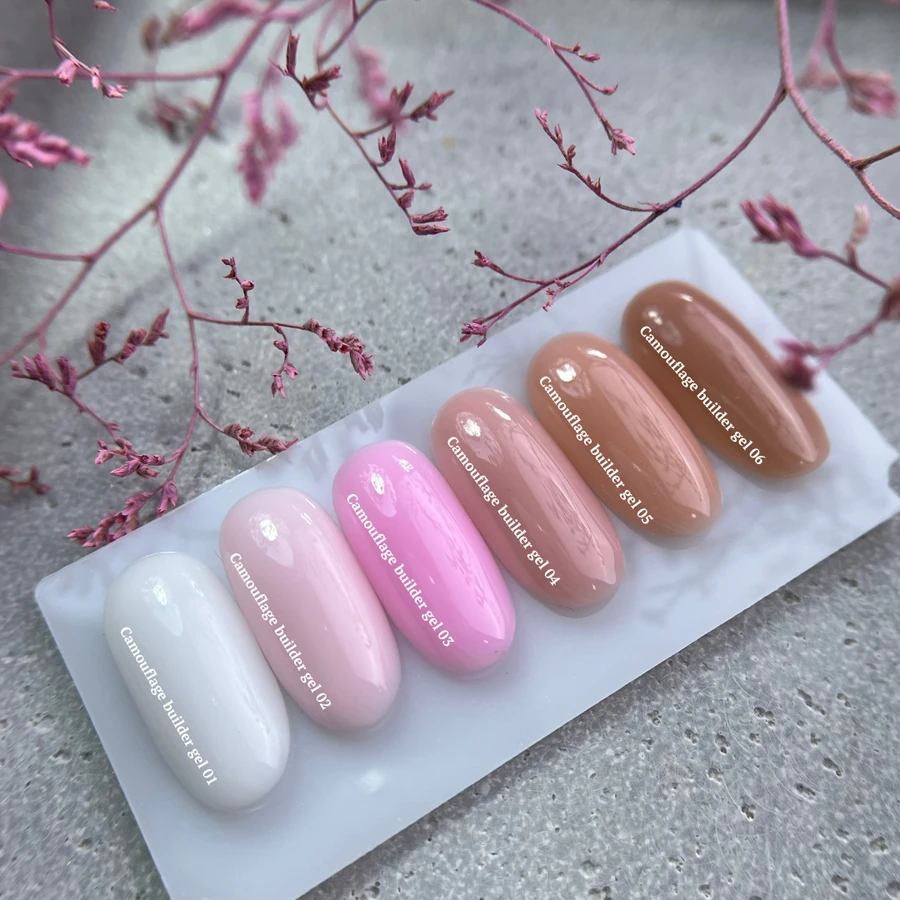 Камуфлюючий будівельний гель для нігтів Nails Of The Day Camouflage Builder Gel №03 рожевий 30 мл