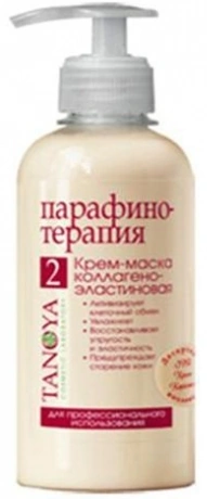 Крем-маска колагено-еластинова карамель Tanoya Cream mask collagen elastin caramel 300 мл