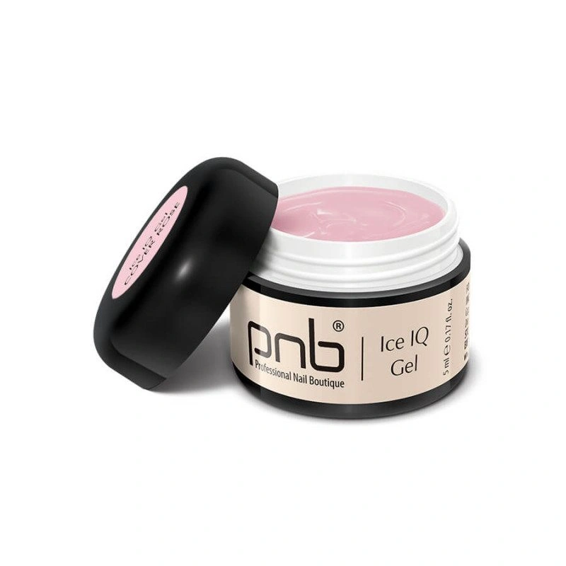 Уцінка! Низькотемпературний гель PNB UV/LED Ice IQ Gel Cover Rose 5 мл Discount димчасто-рожевий