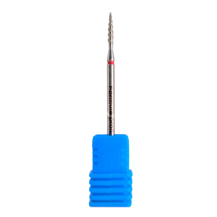 Фреза алмазна торнадо Formula Profi Diamond Nozzle Red червона, м &rsquo;яка жорсткість 2.1 мм