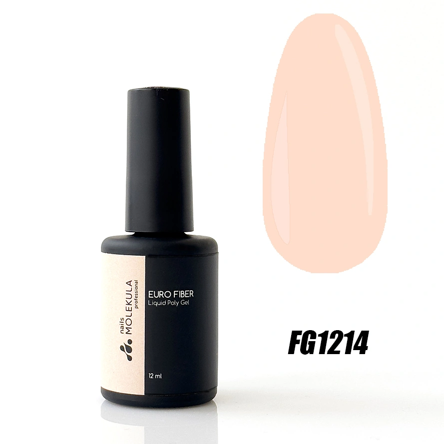 Molekula Euro Fiber Liquid Poly Gel FG1214 Phoenix Sand 12 мл