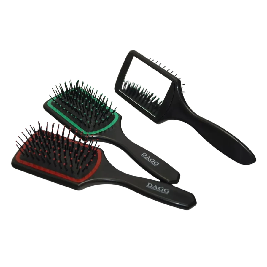 Масажна щітка з висувним дзеркальцем DAGG Hair Brushing 854А