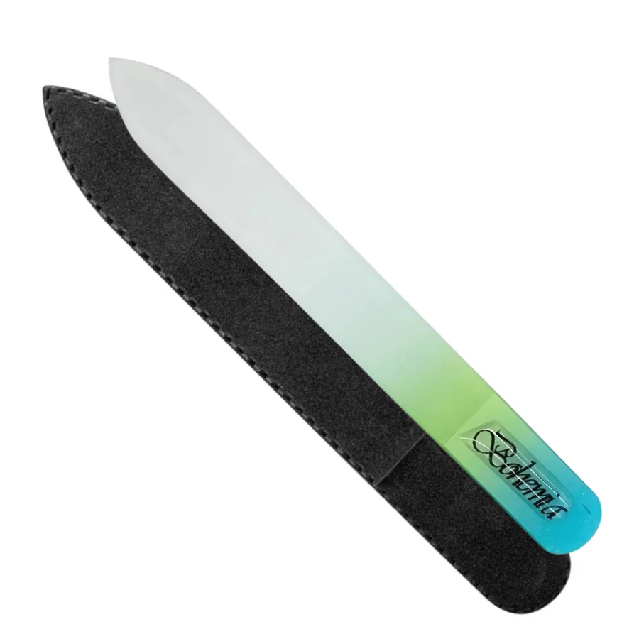 Скляна пилка для нігтів Bohemia Glass Nail File 8-0902 + Case 90 мм