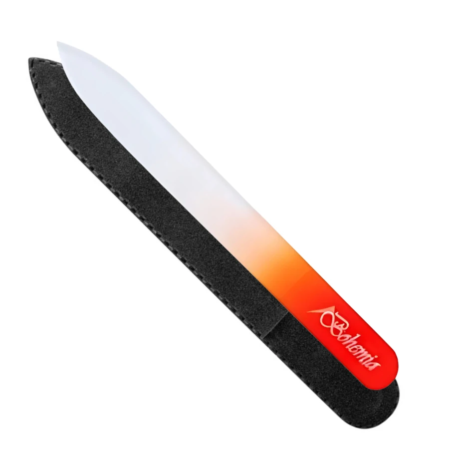 Скляна пилка для нігтів Bohemia Glass Nail File 8-1152 + Case 115 мм