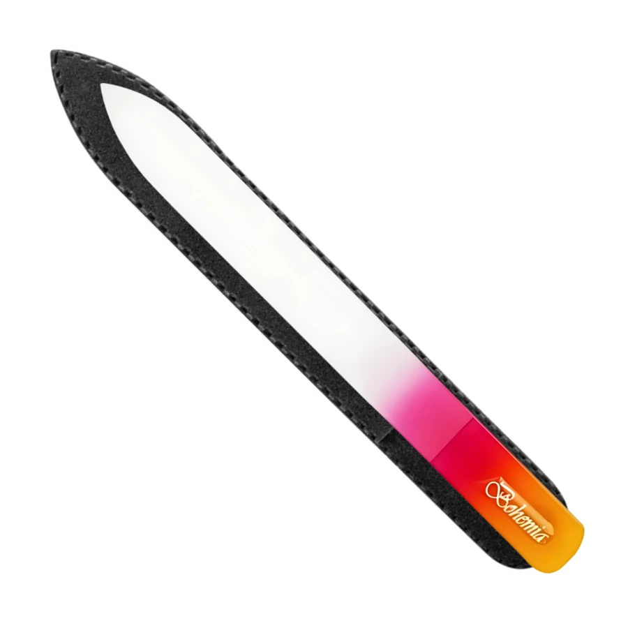 Скляна пилка для нігтів Bohemia Glass Nail File 8-1552 + Case 155 мм