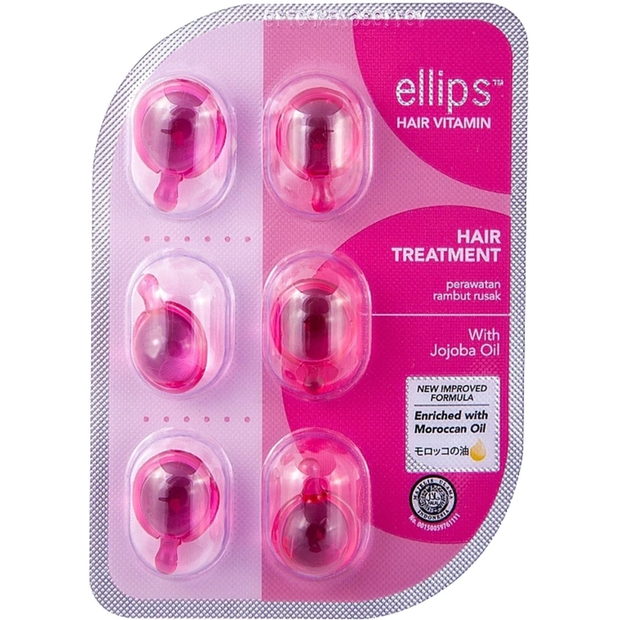 Ellips Hair Vitamin Hair Treatment With Jojoba Oil 8x1 мл з олією жожоба