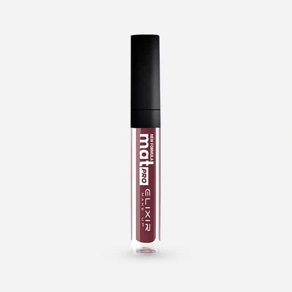 Рідка губна помада матова Elixir Liquid Lip Mat Pro 443 Puce