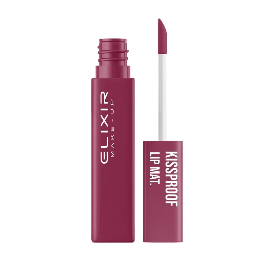 Рідка губна помада матова Elixir Kissproof Lip Mat 003 Toffee