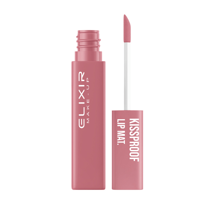 Рідка губна помада матова Elixir Kissproof Lip Mat 004 Tapioca Cream