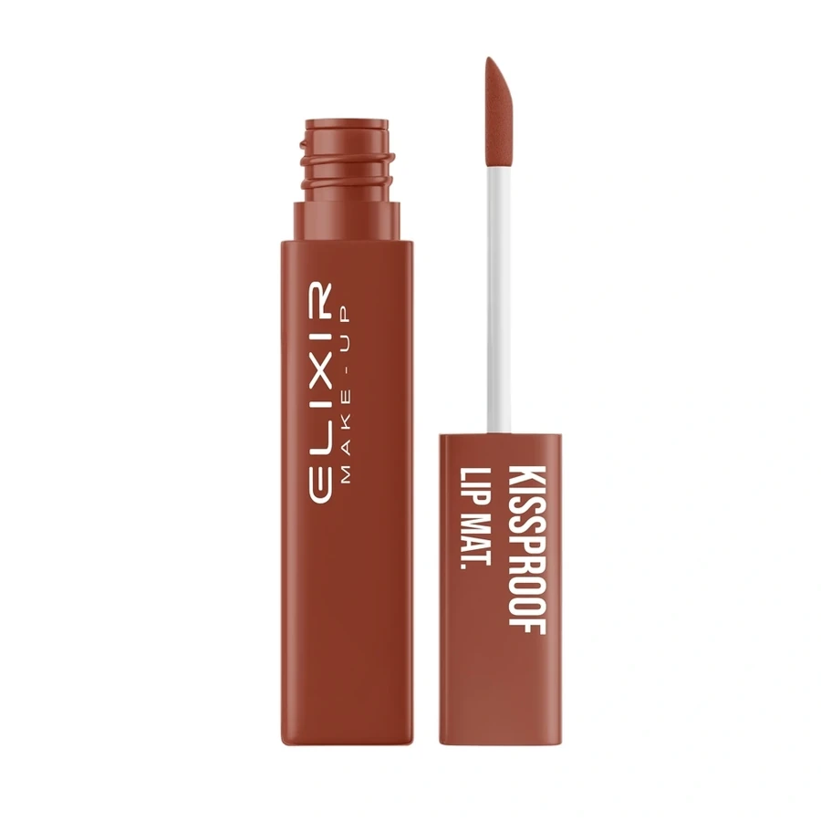 Рідка губна помада матова Elixir Kissproof Lip Mat 011 Crimson Silk