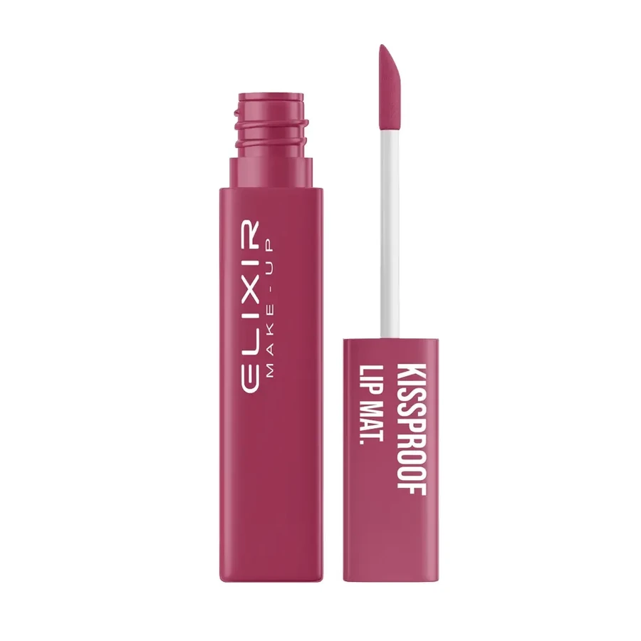 Рідка губна помада матова Elixir Kissproof Lip Mat 023 Burgundy