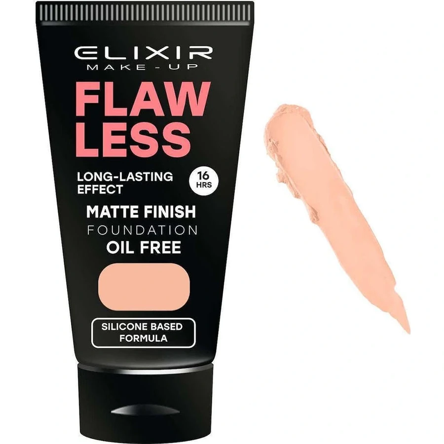 Тональний крем для обличчя Elixir Matte Finish Liquid 401 Sand Beige