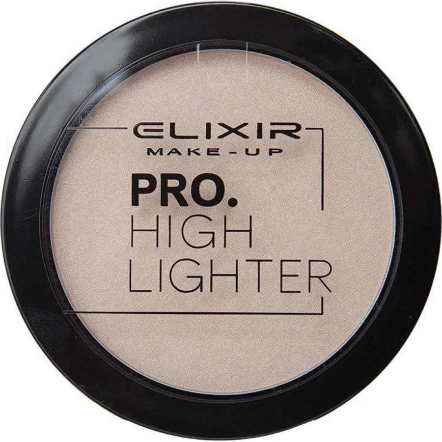 Хайлайтер компактний для обличчя Elixir Pro. Highlighter 432 Starlight