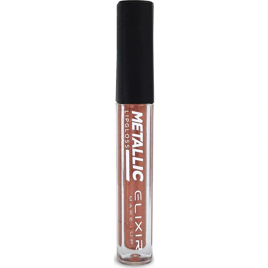 Блиск для губ металік Elixir Metallic Lipgloss 470 Coffee Cake 5 мл