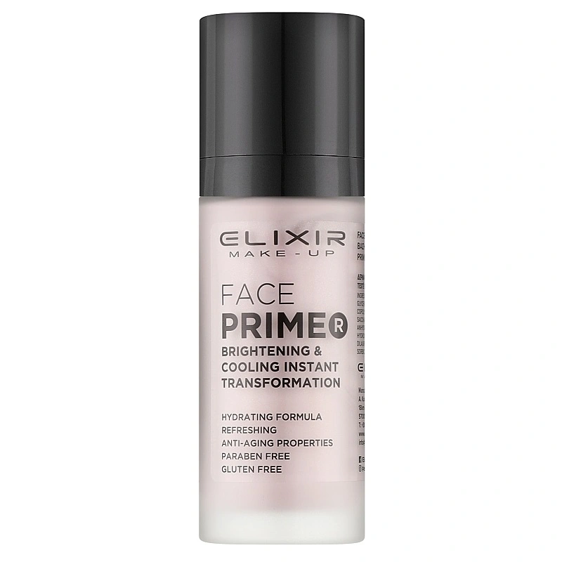 Праймер для обличчя Elixir Face Primer Brightening & Cooling Instant Transformation