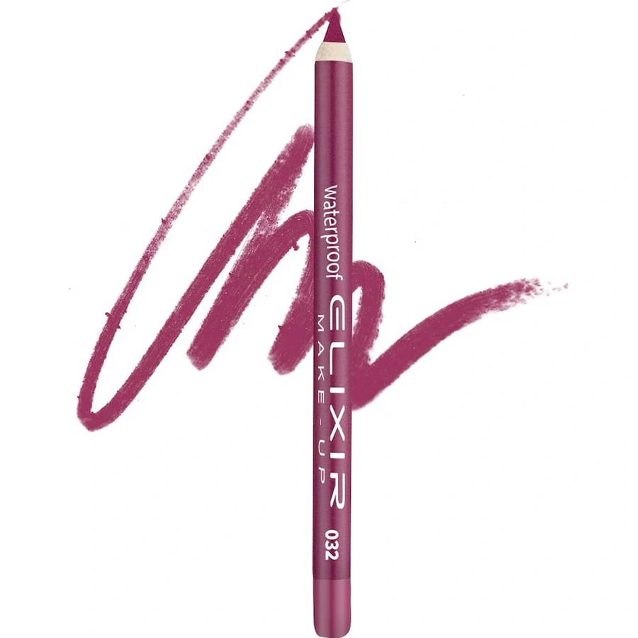 Олівець для очей водостійкий Elixir Waterproof Eye 032 Amaranth Pink амарантово-рожевий 1,4 г