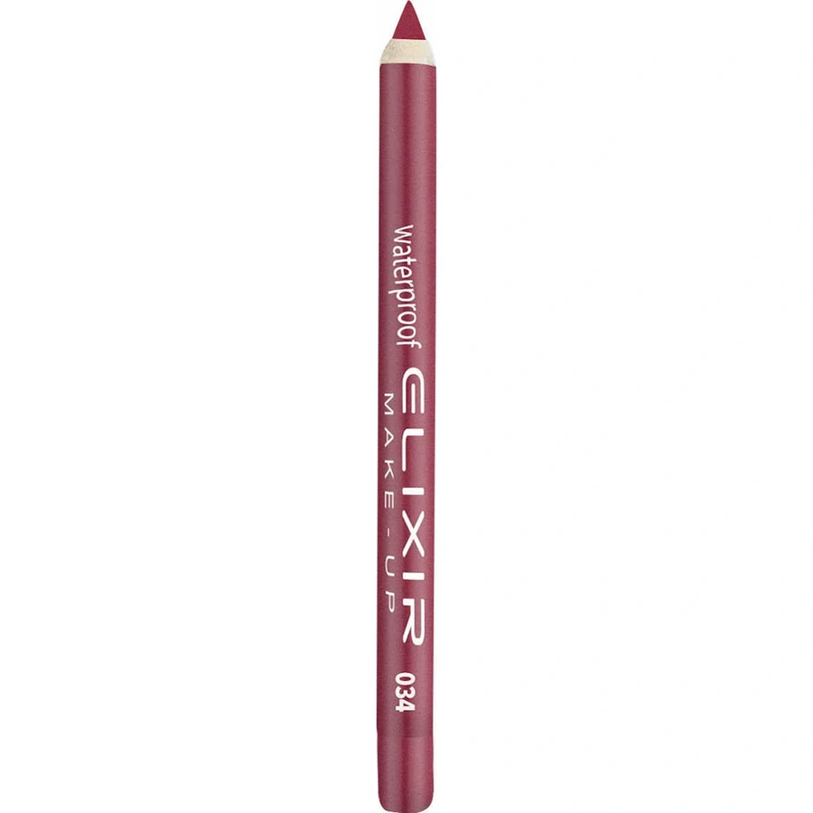 Олівець для очей водостійкий Elixir Waterproof Eye 034 Cerise вишневий 1,4 г