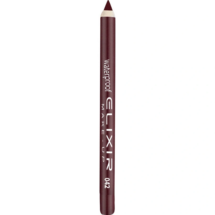 Олівець для очей водостійкий Elixir Waterproof Eye 042 Marron Red маруновий 1,4 г