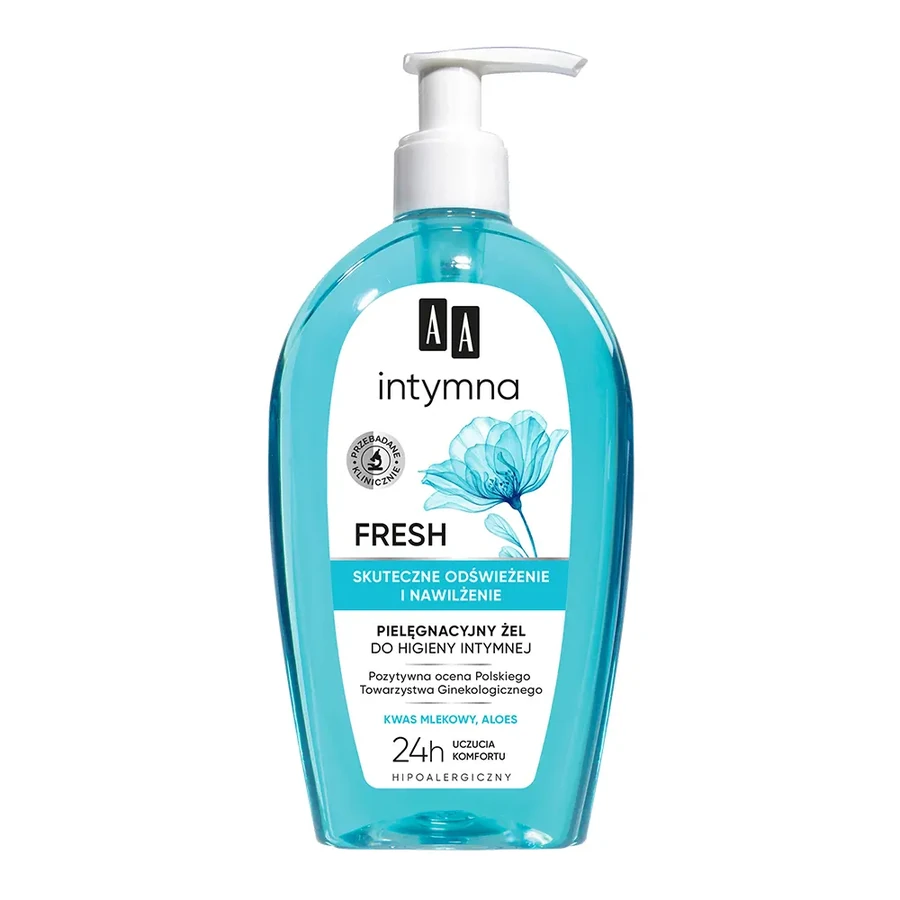 Гіпоалергенний гель для інтимної гігієни AA cosmetics Intymna Fresh Gel 300 мл