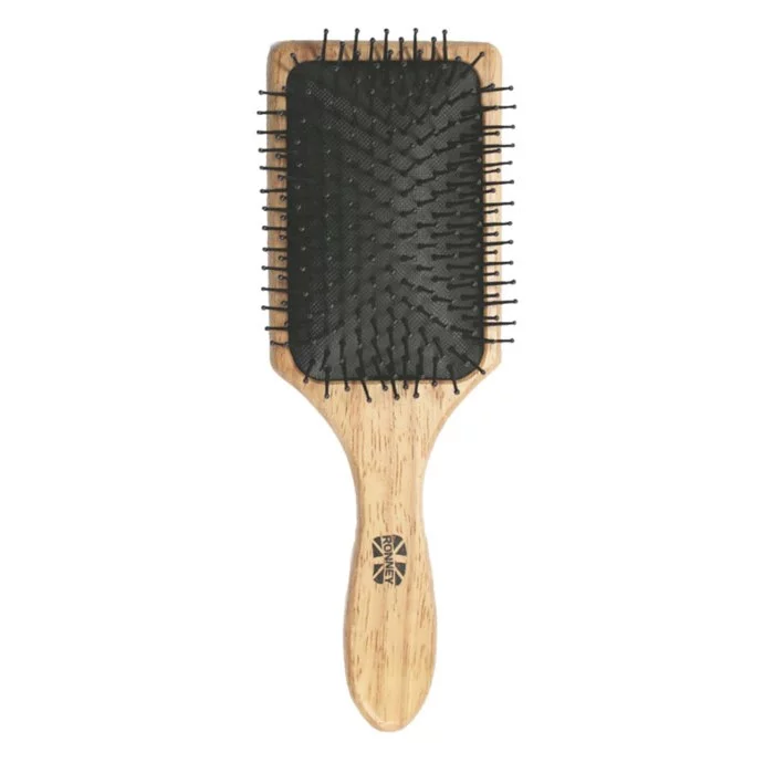 Дерев'яний брашінг для волосся Ronney Wooden Hair Brush RA00148