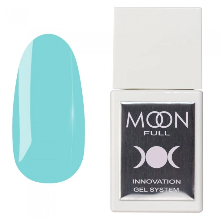 Рідкий гель для укріплення та моделювання MOON FULL Candy Liquid Builder Gel №BG63 бірюзовий, емаль 15 мл