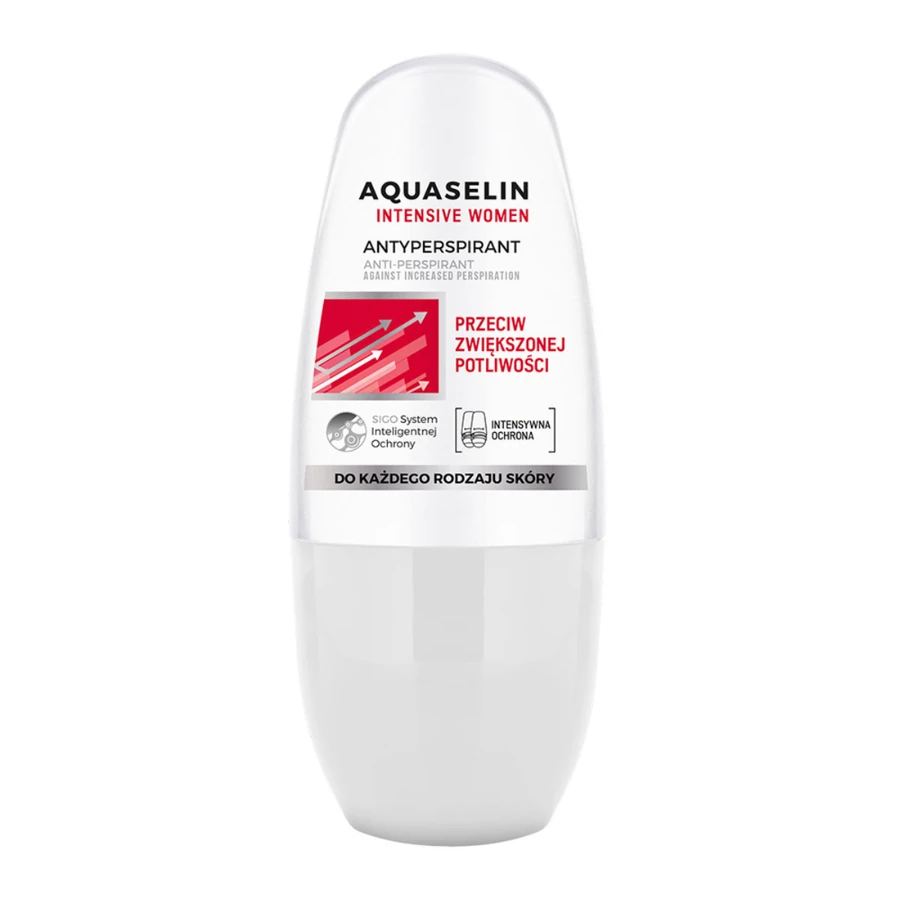 Жіночий антиперспірант проти підвищеної пітливості AQUASELIN Intensive Women Antyperspirant інтенсивний захист 50 мл