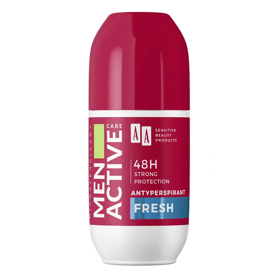 Антиперспірант чоловічий кульковий "Фреш" AA cosmetics Men Active Care Antyperspirant Roll-On Fresh 50 мл