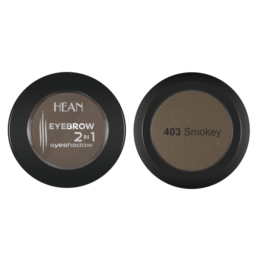 Тіні для брів і повік 2 в 1 HEAN Eyebrows and Eyeshadow 2in1 403 Smoke 1,9 г