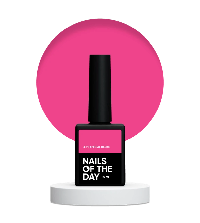Гель-лак Nails Of The Day Let’s Special Barbie 209 неоново-рожевий 10 мл