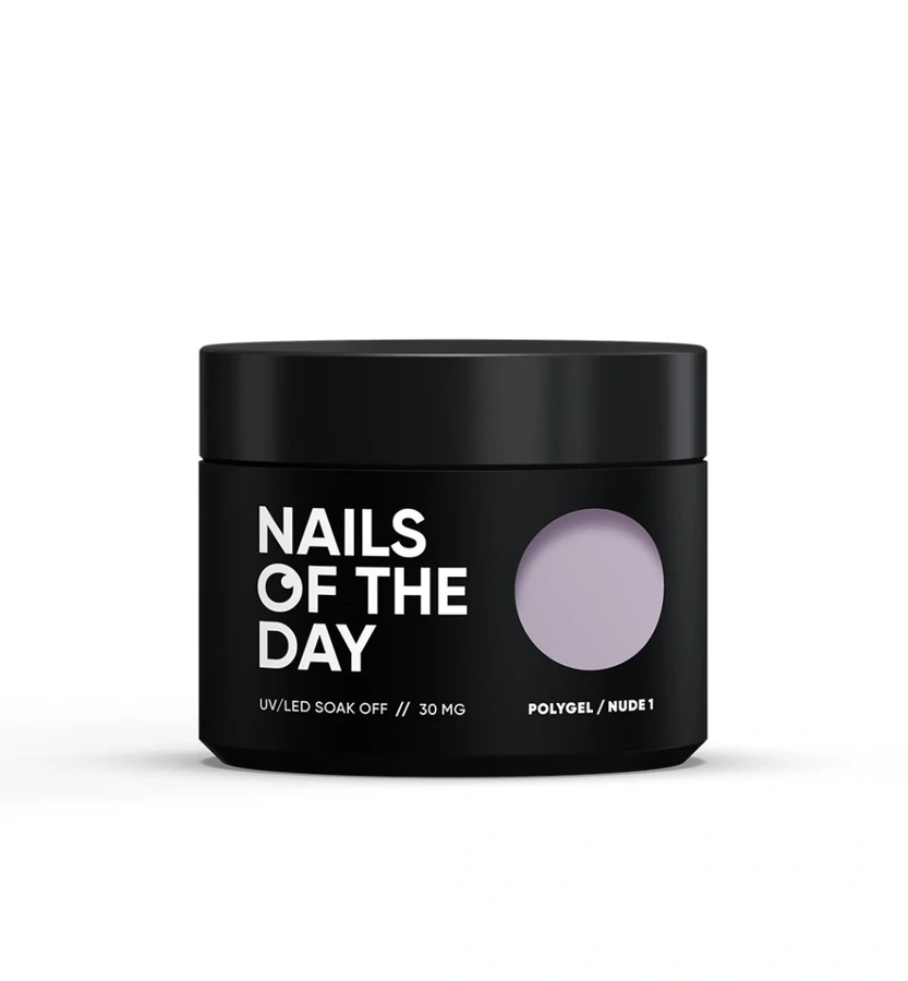 Полігель Nails Of The Day Polygel Nude 01 бежево-рожевий 30 мл