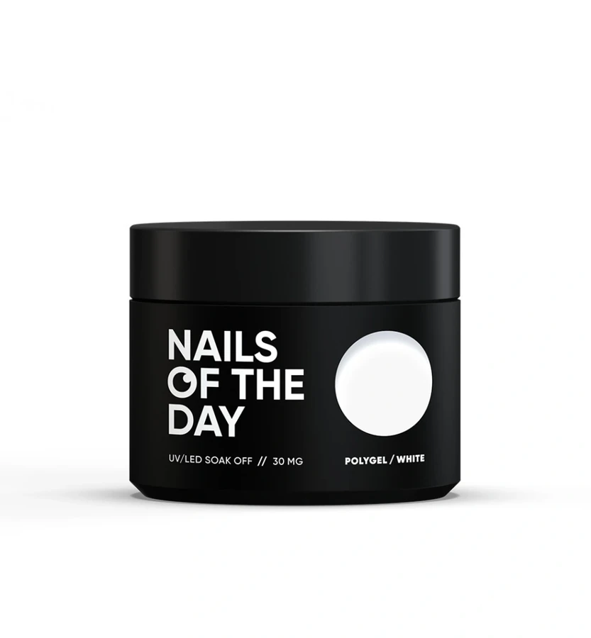 Полігель Nails Of The Day Polygel White білий 30 мл