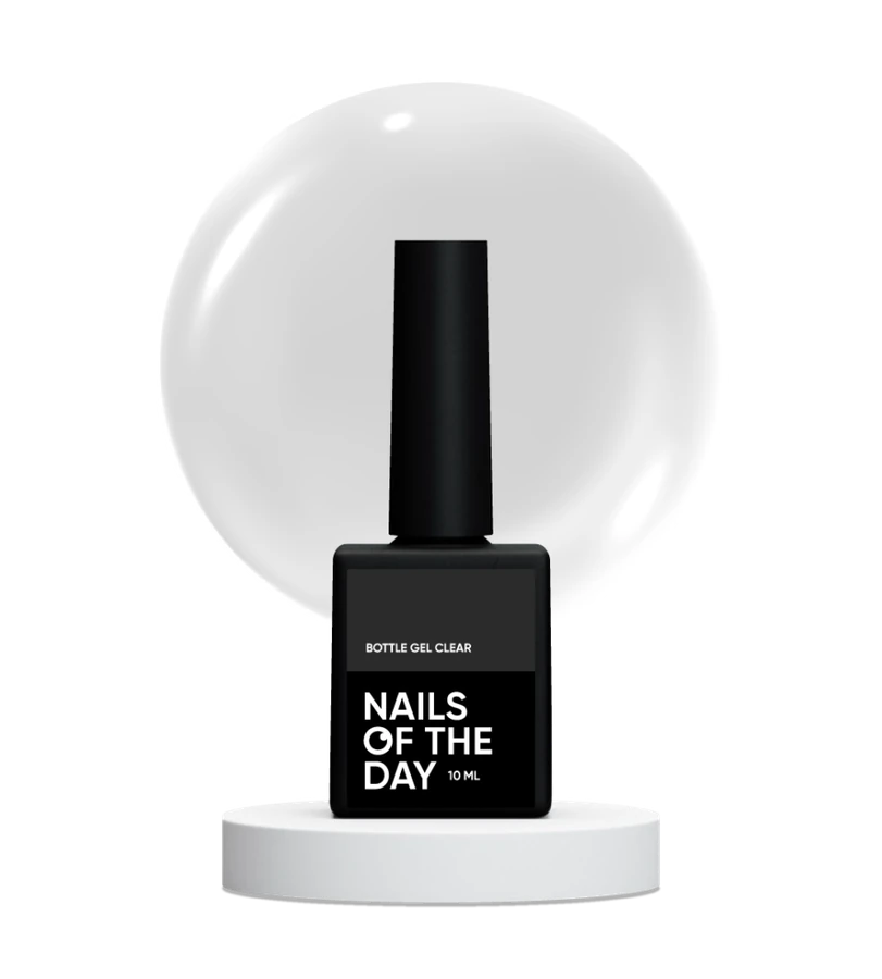 Nails Of The Day Bottle Gel Clear прозорий 10 мл