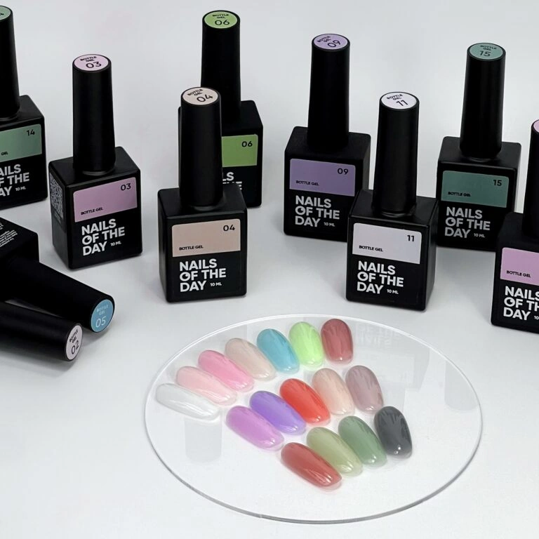 Nails Of The Day Bottle Gel 05 небесно-блакитний 10 мл