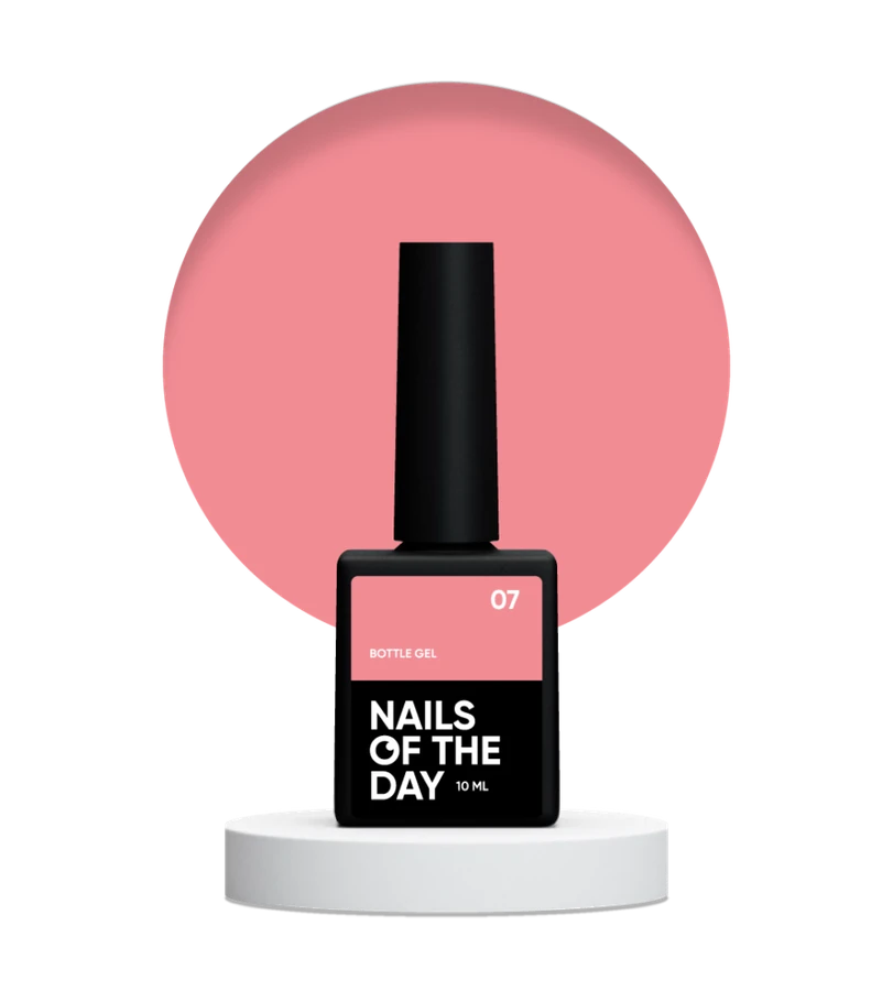 Nails Of The Day Bottle Gel 07 ніжно-рожевий 10 мл