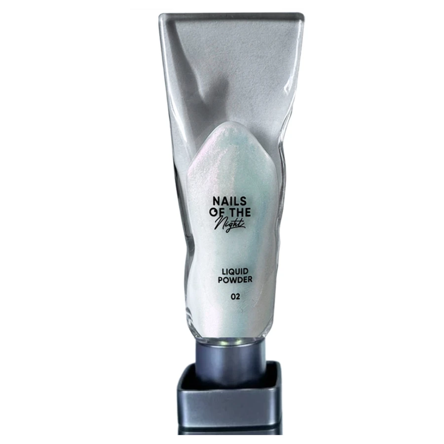 Рідка пудра-втирка Nails Of The Day Liquid Powder 02 перелив зеленого та червоно&ndash;рожевого 5 г