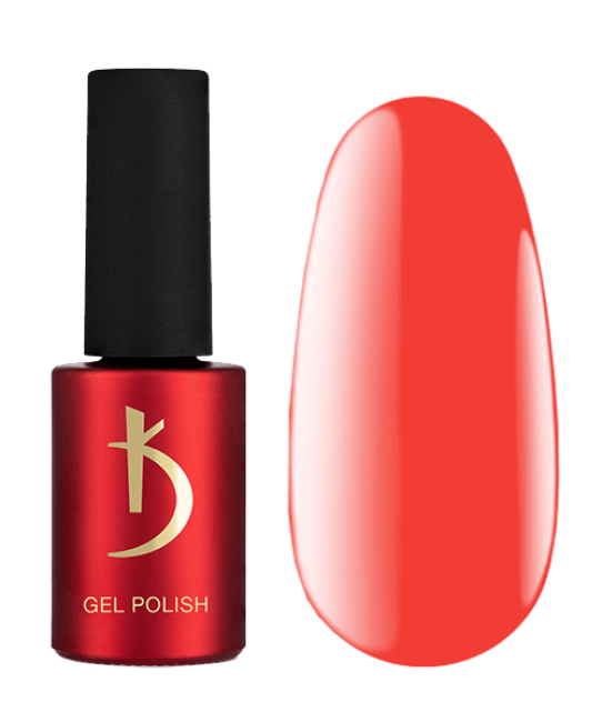 Гель-лак Kodi Gel Polish CM02 коралово-червоний, емаль 7 мл