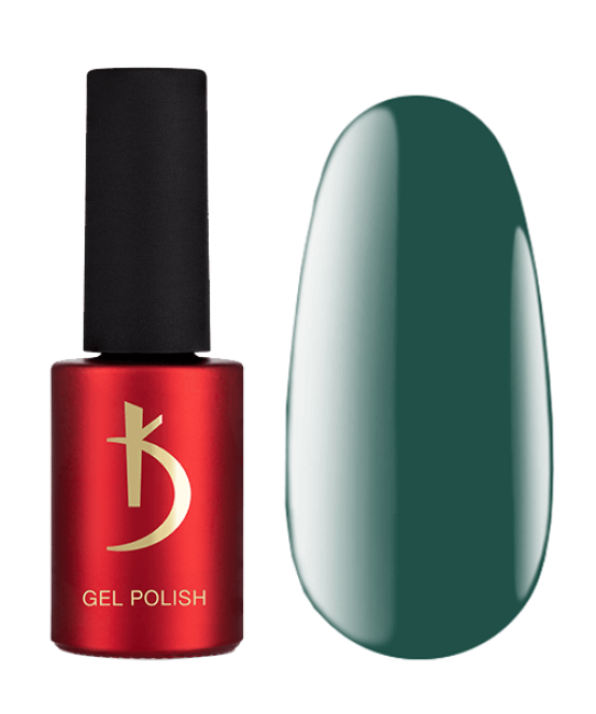 Гель-лак Kodi Gel Polish CM05 насичений атлантичний зелено-синій, емаль 7 мл