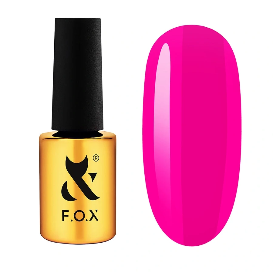 Рідкий акригель FOX Acryl Gel Bottle 018 фуксія, неон 14 мл