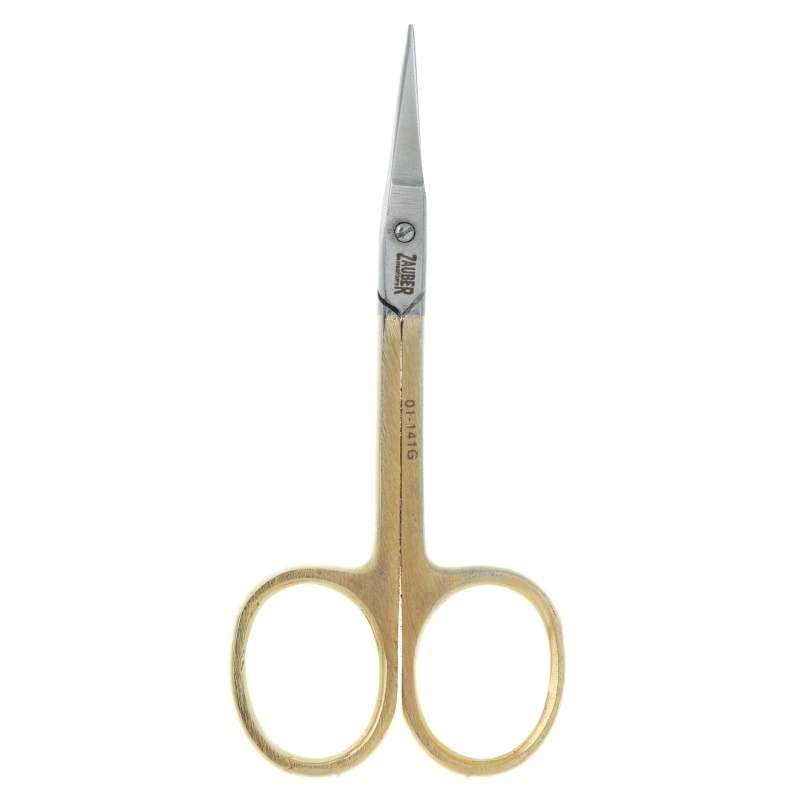 Ножиці для кутикули сатинові Zauber Cuticle Scissors 01-141GL 20 мм
