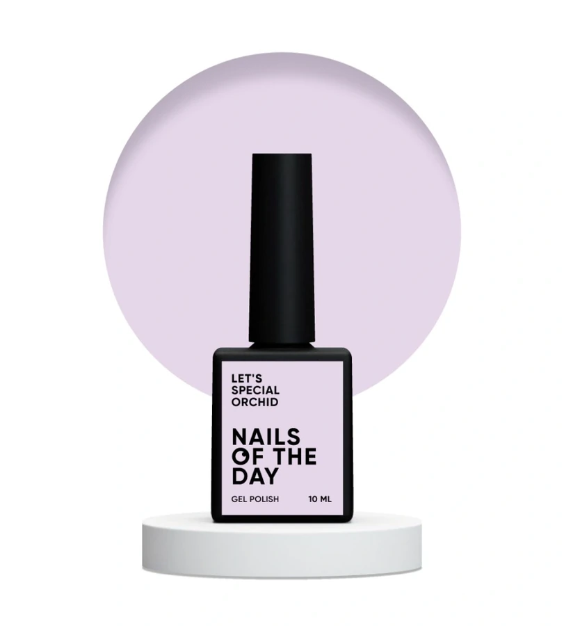Гель-лак Nails Of The Day Let’s Special Orchid 065 бежево&ndash;рожевий, емаль 10 мл
