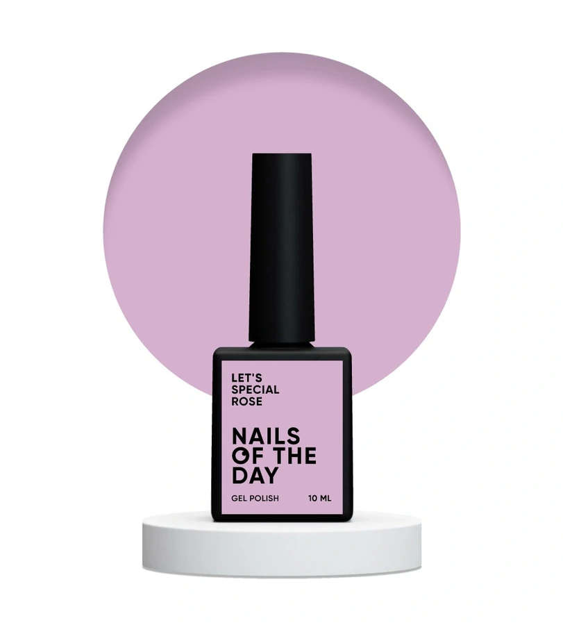 Гель-лак Nails Of The Day Let’s Special Rose 277 пильно&ndash;рожевий, емаль 10 мл