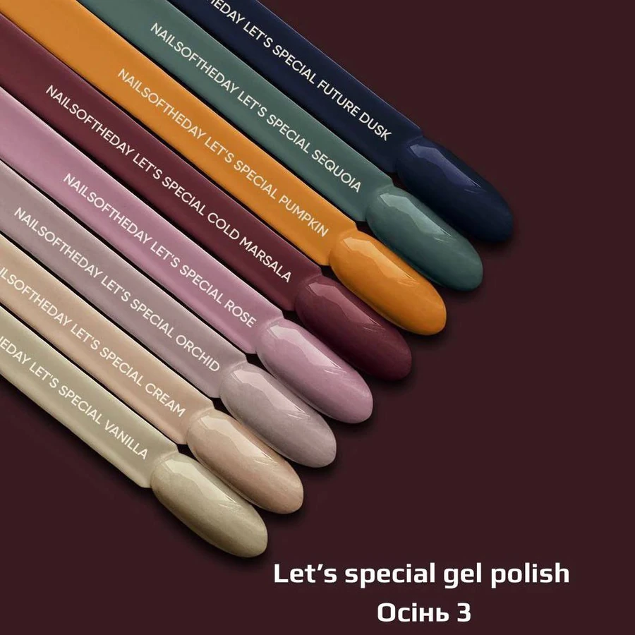 Гель-лак Nails Of The Day Let’s Special Rose 277 пильно&ndash;рожевий, емаль 10 мл