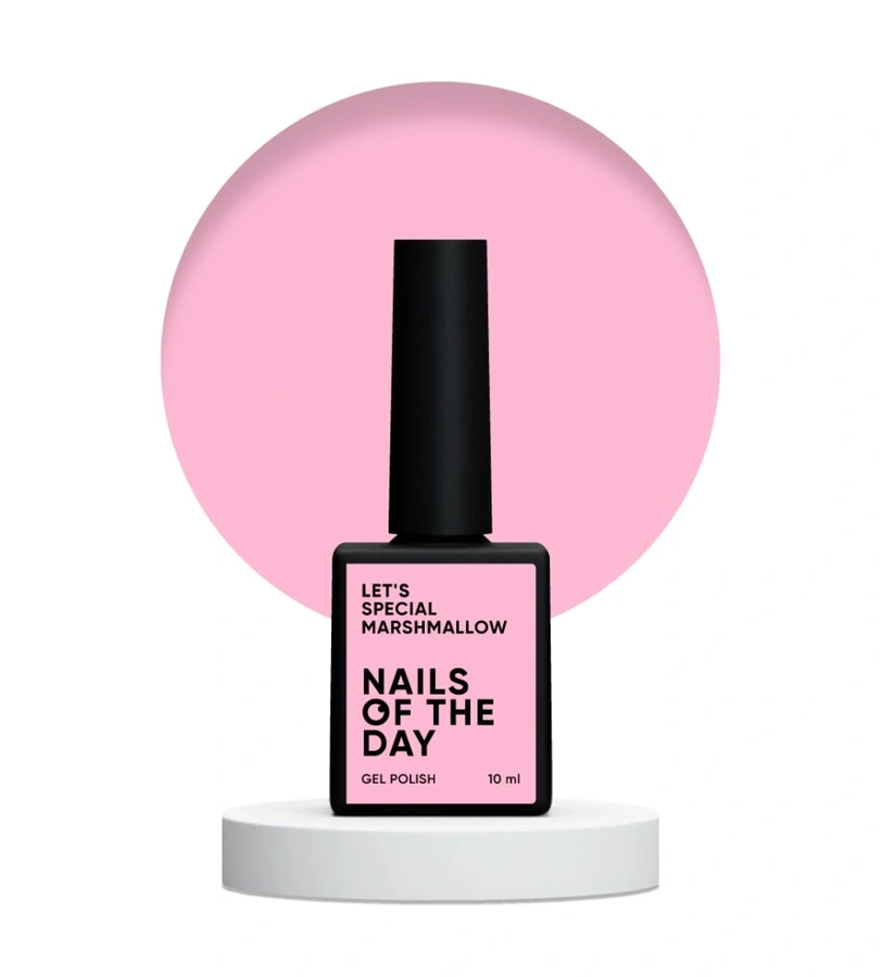 Гель-лак Nails Of The Day Let’s Special Marshmallow 205 ніжно-рожевий, емаль 10 мл