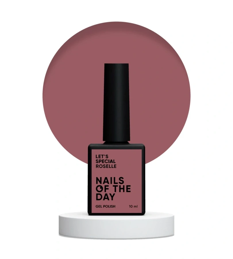 Гель-лак Nails Of The Day Let’s Special Roselle 059 сіро-ліловий, емаль 10 мл