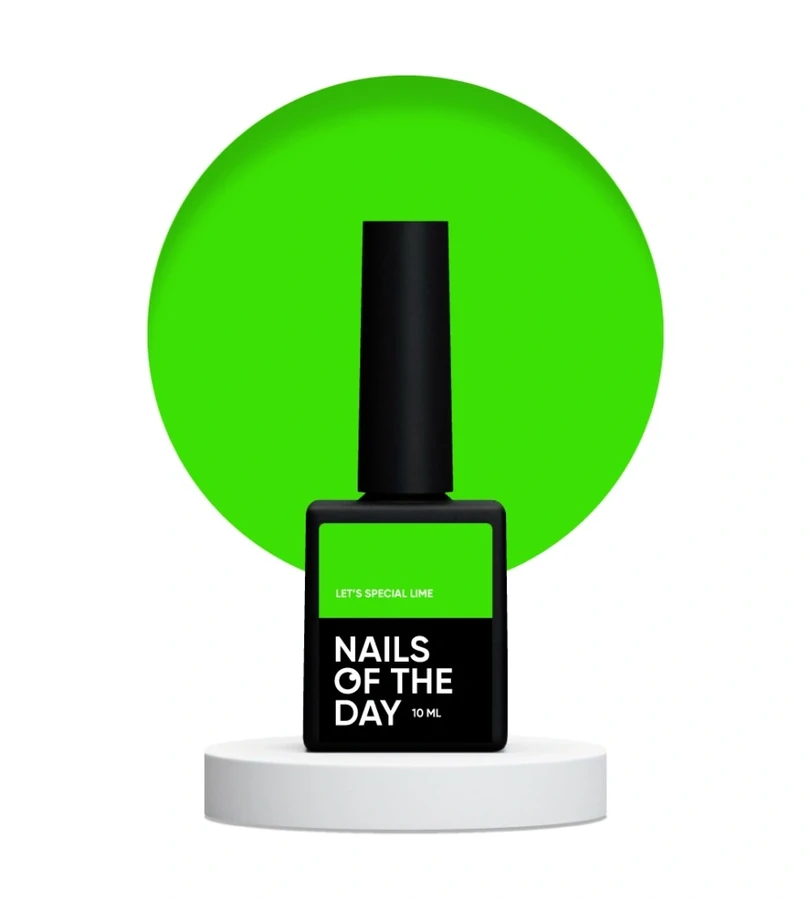 Гель-лак Nails Of The Day Let’s Special Lime 245 салатовий, неоновий 10 мл