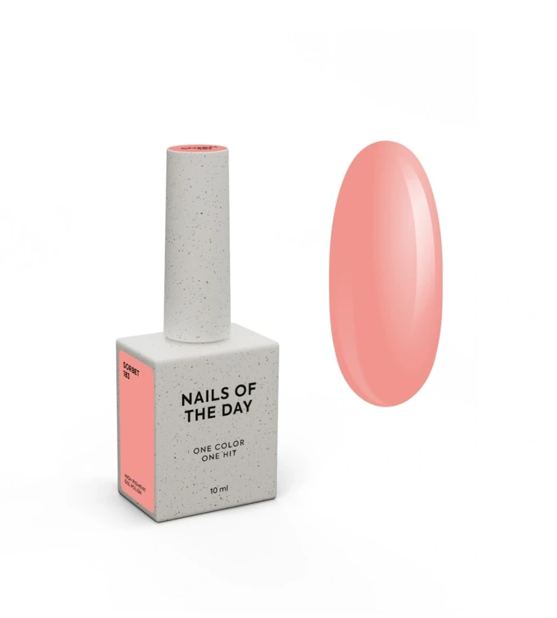 Гель-лак Nails Of The Day Let’s Special Sorbet ніжно-персиковий, емаль 10 мл