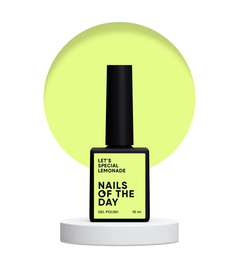 Гель-лак Nails Of The Day Let’s Special Lemonade 233 лимонний пастельний 10 мл