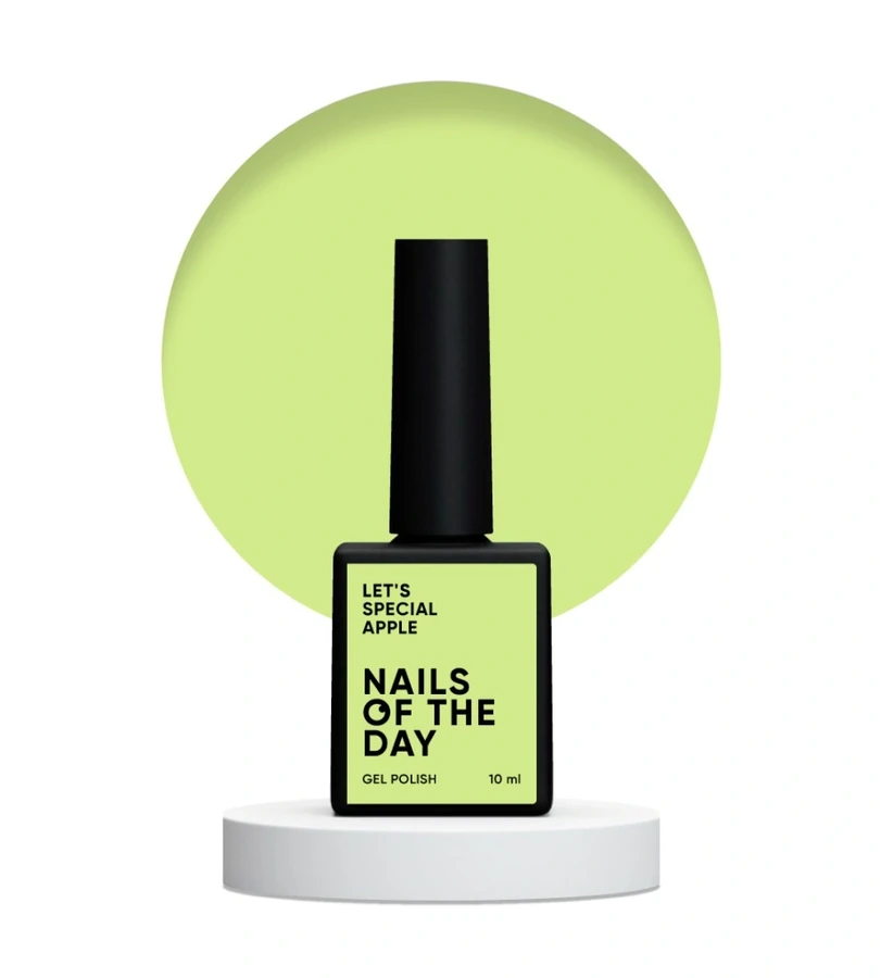 Гель-лак Nails Of The Day Let’s Special Apple 237 салатовий пастельний 10 мл