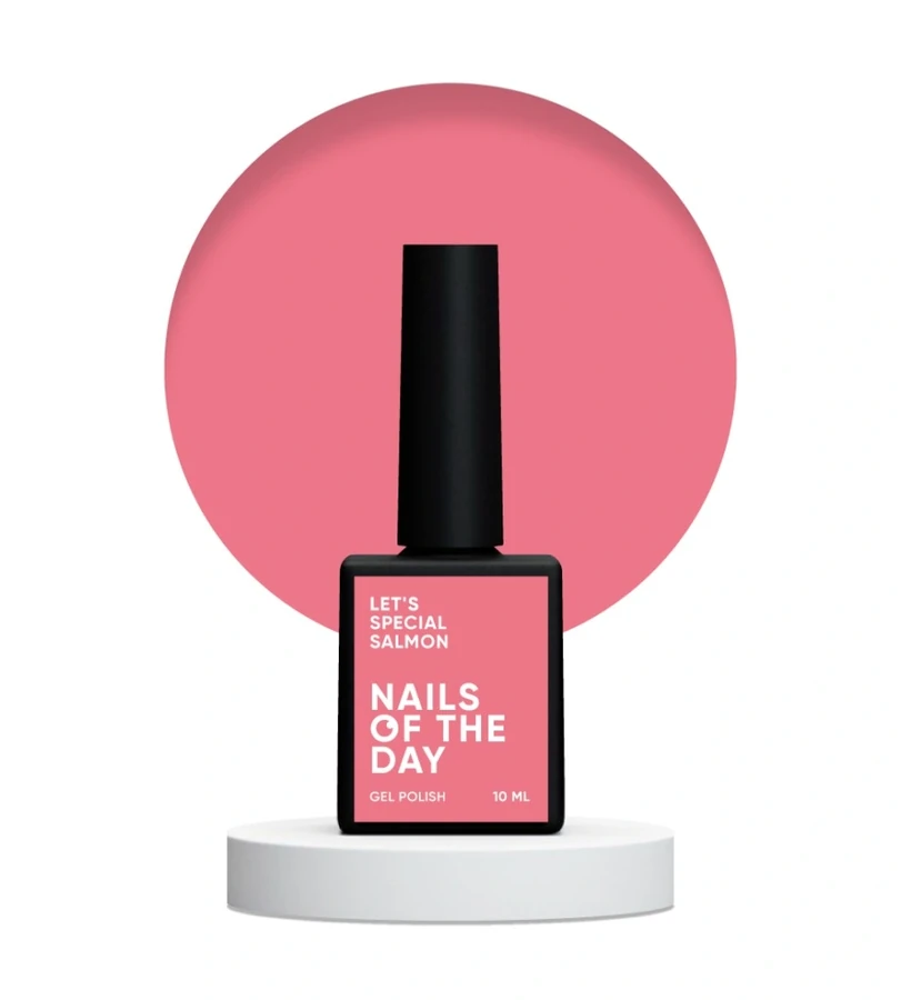 Гель-лак Nails Of The Day Let’s Special Salmon 193 лососевий, емаль 10 мл