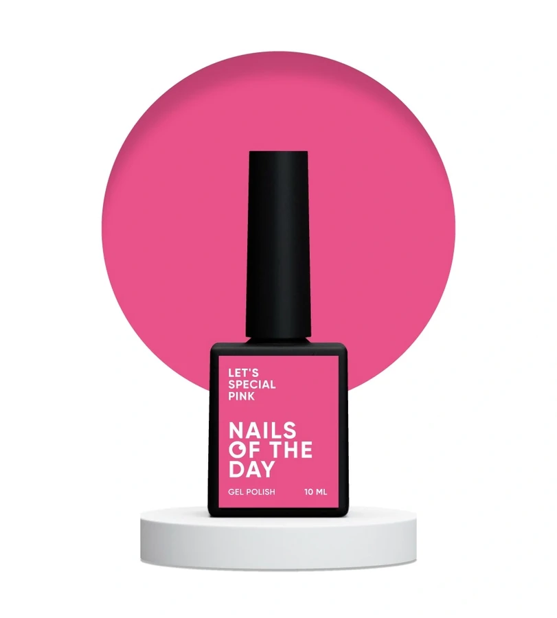 Гель-лак Nails Of The Day Let’s Special Pink 197 рожевий, емаль 10 мл